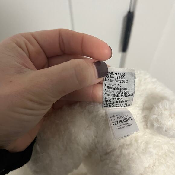 Jellycat Wistful Polar Bear Stuffed Animal - Picture 6 of 6